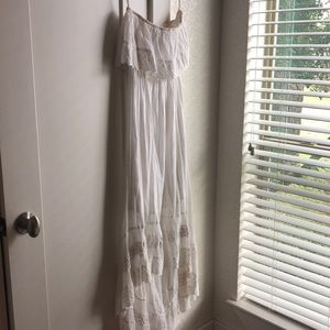 White Tube Top dress